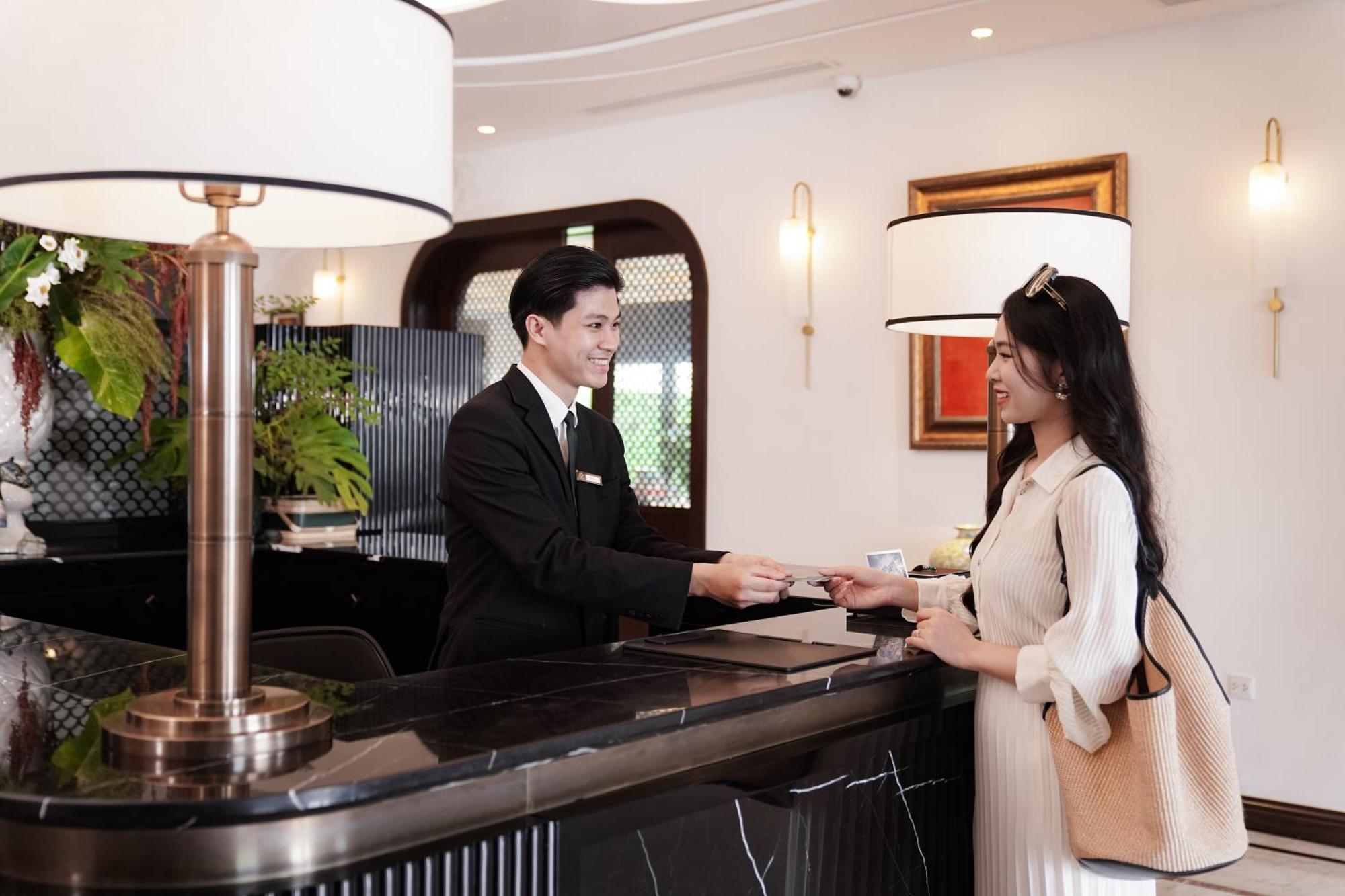 Elegant Mansion 88 Hotel Hanoi Buitenkant foto